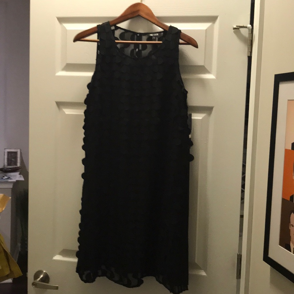 NWT Nic+Zoe black onyx dress sz small A line